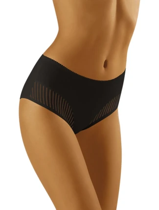 Dámské kalhotky eco-QI black - WOLBAR Dámské kalhotky eco-QI black - WOLBAR