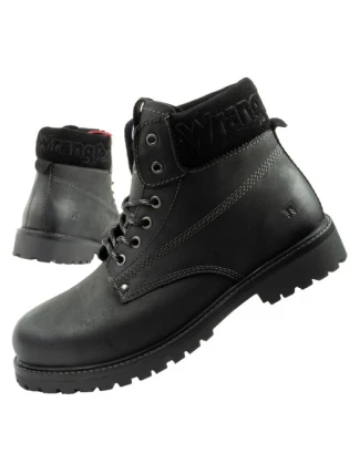 Wrangler Arch pánské boty sable boty smart přírodní kůže černá