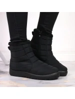 Nepromokavé sněhové boty na zip NEWS W EVE181A černé Nepromokavé sněhové boty na zip NEWS W EVE181A černé