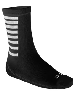 Vybrat Pruhované fotbalové ponožky černé T26-02694