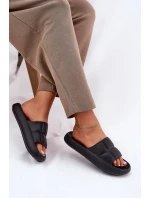Dámské pěnové pantofle LEE MAYA SLIDER WOMEN LOW – černé