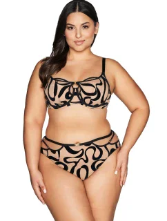 Měkká podprsenka s boční podporou Ava 2125 Beige