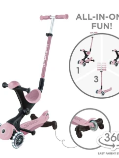 Koloběžka GO-UP DELUXE LIGHTS ECOLOGIC 360 se sedadlem (697-510)