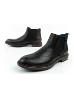 Wrangler Randy pánské boty sable boty elegantní módní slip-on černé