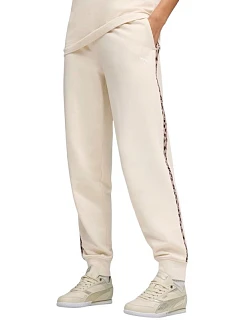 Dámské kalhoty Puma ESS Graphic Animal Comfort beige 692464 87 dámské