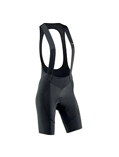 Cyklistické kraťasy NORTHWAVE FAST W's Bibshort – černé, dámské