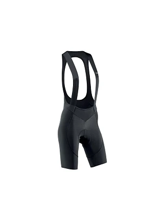 Cyklistické kraťasy NORTHWAVE FAST W's Bibshort – černé, dámské Cyklistické kraťasy NORTHWAVE FAST W's Bibshort – černé, dámské