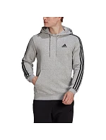 Adidas Essentials Fleece 3-Stripes Hoodie M GK9084 pánské