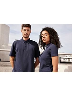 Daiber JN 969 Dámské piqué polo "Plain" 02.0969 lime green/lime green/white