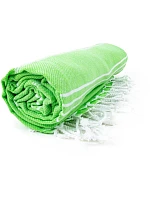The One Towelling Hamam Sultan Hamam ručník "Sultan" 48.1019 lime/white The One Towelling Hamam Sultan Hamam ručník "Sultan" 48.1019 lime/white