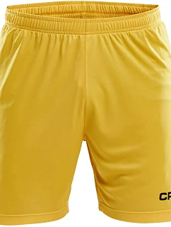 Craft Teamwear Squad Go Short Solid M Pánské sportovní kraťasy 82.5572 sweden yellow
