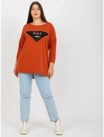 Halenka VI BZ 2911.82P tmavě oranžová Halenka VI BZ 2911.82P tmavě oranžová