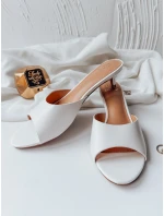 DORIMI dámské žabky bílé FashionStreet ZY0975