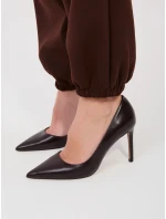 Kalhoty IT SP 22197.61 tmavě hnědé