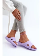 Klasické dámské pantofle Purple Juniria