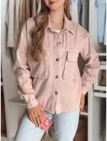 Dámská přechodná bunda v hvězdách STRASHINE růžová FashionStreet TY4844 Dámská přechodná bunda v hvězdách STRASHINE růžová FashionStreet TY4844