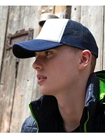 Result Headwear RC 089X 5 panelová síťovaná kšiltovka "Detroit" 28.089X bottle/white