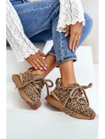 Dámské Zamszové Tenisky Na Platformě S Tlustým Šněrováním Panthera Artiker 55C0135 Hnědé Dámské Zamszové Tenisky Na Platformě S Tlustým Šněrováním Panthera Artiker 55C0135 Hnědé