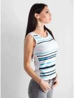 Dámský top AT TP 5038.28P bílý a modrý Dámský top AT TP 5038.28P bílý a modrý