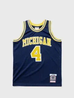Mitchell & Ness NCAA Swingman Road Jersey Michigan1991 Chris Webber SMJY4437-UMI91CWEASBL pánové