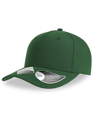 Atlantis Headwear Fiji 5 panelová baseballová kšiltovka 33.0103 bottle green Atlantis Headwear Fiji 5 panelová baseballová kšiltovka 33.0103 bottle green