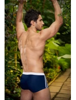Plavky Sacco Navy v námořnické modři a bílé barvě - Alpha Male