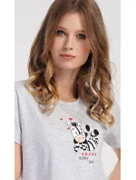 Dámské pyžamo šortky Zebra Dámské pyžamo šortky Zebra