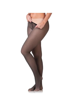 Dámské teplé punčochové kalhoty 80 DEN WARM & TRANSPARENT 80 DEN - BELLINDA - černá