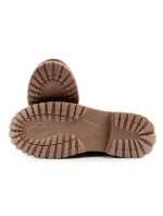 Wrangler Arch pánské boty sable boots smart leather dark brown