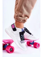 Dámská sportovní obuv nazouvací Bíle Klayra