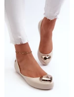 Dámské voňavé baletky srdcem ZAXY NN285009 béžové Dámské voňavé baletky srdcem ZAXY NN285009 béžové