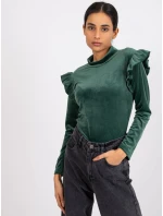 Halenka DHJ BZ 6533B.85 tmavě zelená