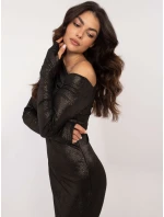 Šaty DHJ SK 20093.17 černé