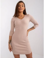 Šaty RV SK 7453.63 světle béžová