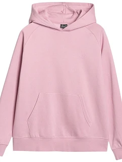 Dámská mikina W 4FWMM00TSWSF1764 56S starorůžová - 4F