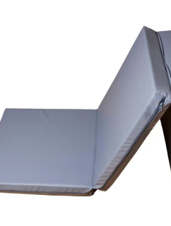 SKLÁDACÍ GYMNASTICKÁ MATRACE ŠEDÁ 180CM BENCHK