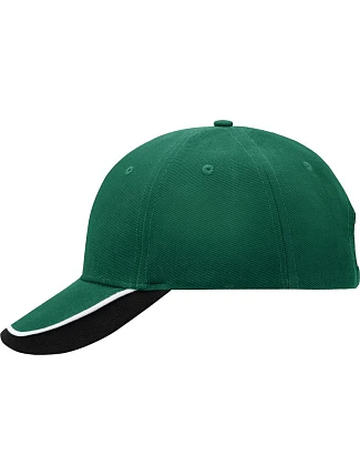 Daiber MB 49 Kšiltovka s tříbarevným kšiltem 03.0049 dark green/white/black Daiber MB 49 Kšiltovka s tříbarevným kšiltem 03.0049 dark green/white/black