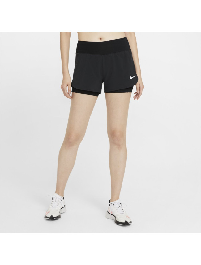 Šortky Nike Eclipse 2-In-1 Running CZ9570-010 Black