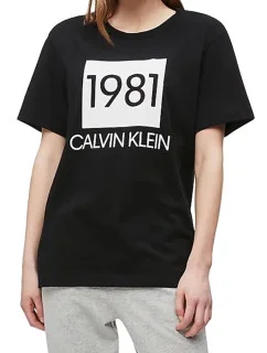 Dámské Tričko s krátkým rukávem QS6343E-001 - Calvin Klein