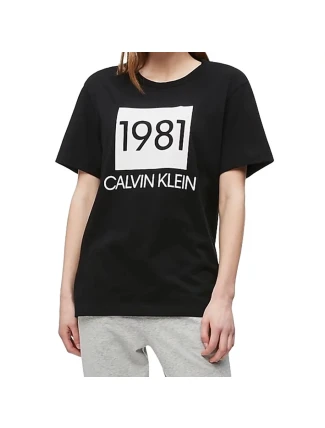 Dámské Tričko s krátkým rukávem QS6343E-001 - Calvin Klein