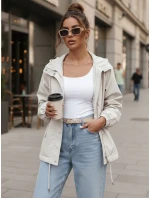 Dámská přechodná bunda BELART bílá FashionStreet TY4272