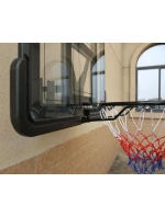 BASKETBALOVÁ DESKA 110X75CM S OBROUČKOU 45CM TYPHOON