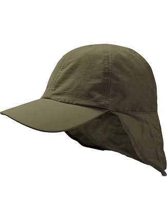 Atlantis Headwear Nomad-S 6 panelová kšiltovka s ochranou krku 33.0233 olive