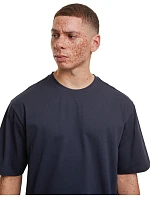 Build your Brand BY 391 Pánské těžké tričko "Loose Fit" 56.0391 navy
