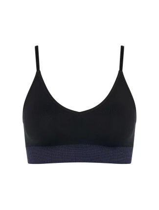 Dámská podprsenka EVER Infused Aloe Bralette - BLACK - černé 0004 - SLOGGI Dámská podprsenka EVER Infused Aloe Bralette - BLACK - černé 0004 - SLOGGI