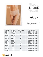Kalhotky DC Girl 26441, balení, velikosti M–2XL