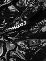 Černá dámská prošívaná bunda (BR9776)