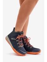 Dámské Trefy Sportovní Boty Big Star KK274215 Systém Paměťové Pěny Modré Dámské Trefy Sportovní Boty Big Star KK274215 Systém Paměťové Pěny Modré