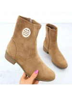 Semišové boty Jezzi W 198-28 JEZ432C