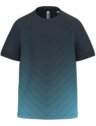 Kariban ProAct PA 4048 Dětské sportovní tričko s barevným gradientem 20.4048 navy Kariban ProAct PA 4048 Dětské sportovní tričko s barevným gradientem 20.4048 navy